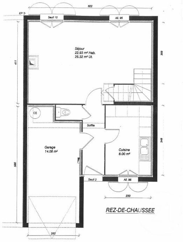 Maison &agrave; vendre - 5 pi&egrave;ces - 80,43 m2 - Pantin - 93 - ILE-DE-FRANCE