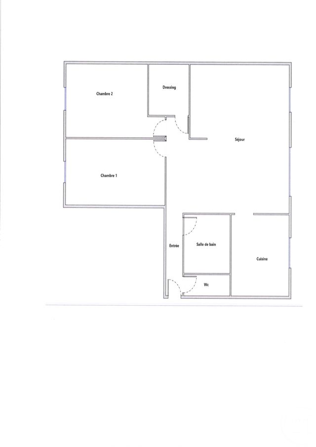 Afficher la photo en grand Appartement F4 à vendre - 4 pièces - 63,50 m2 - Pantin - 93 - ILE-DE-FRANCE